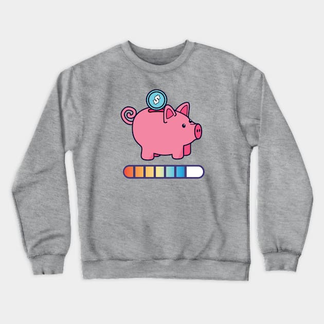 Pride Pocket Piggy Crewneck Sweatshirt by Pride Pocket